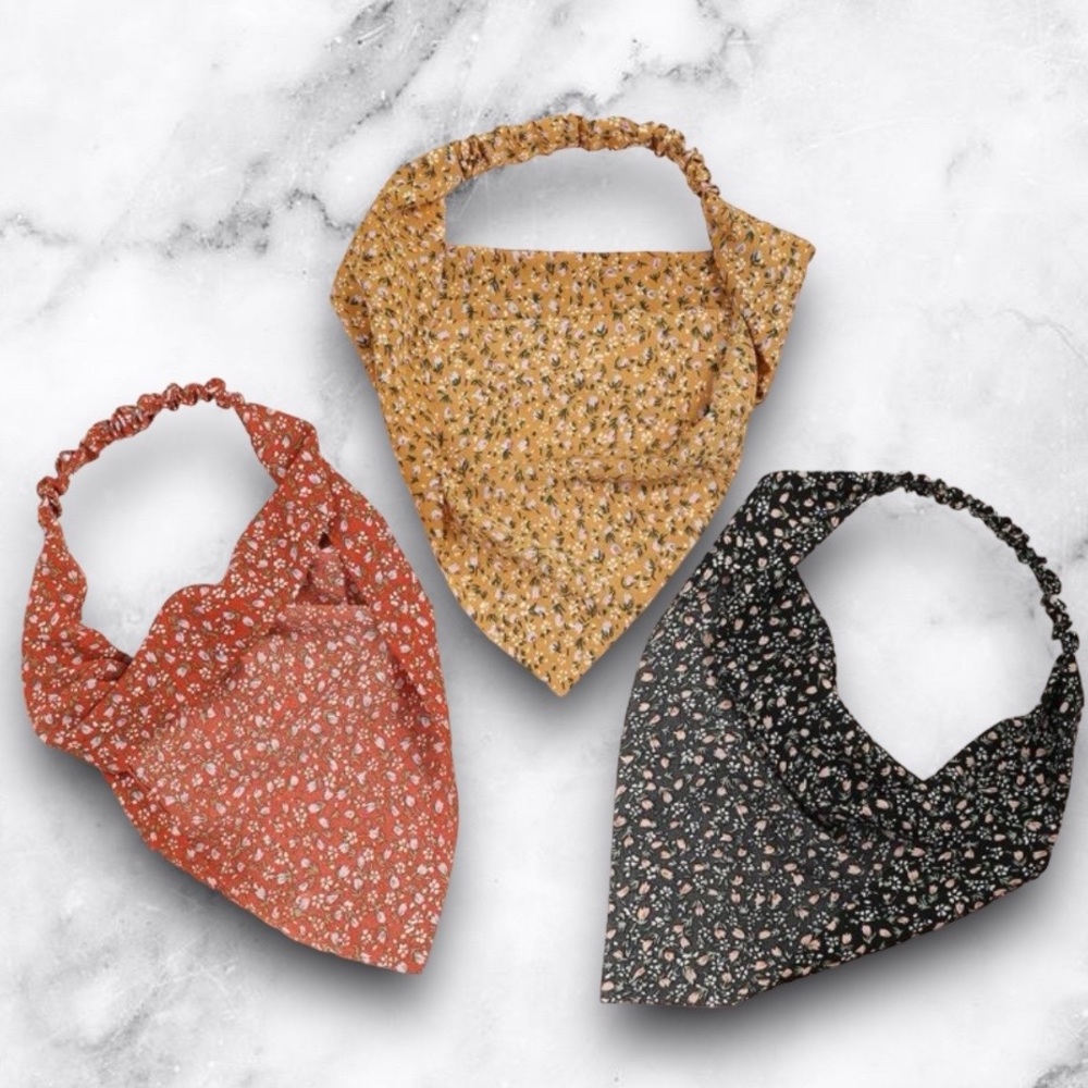 Floral Bandana Headbands